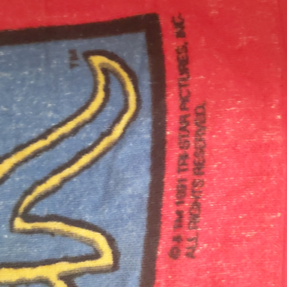 Vintage Disney Hook Beach Towel Robin Williams - Picture 2 of 2